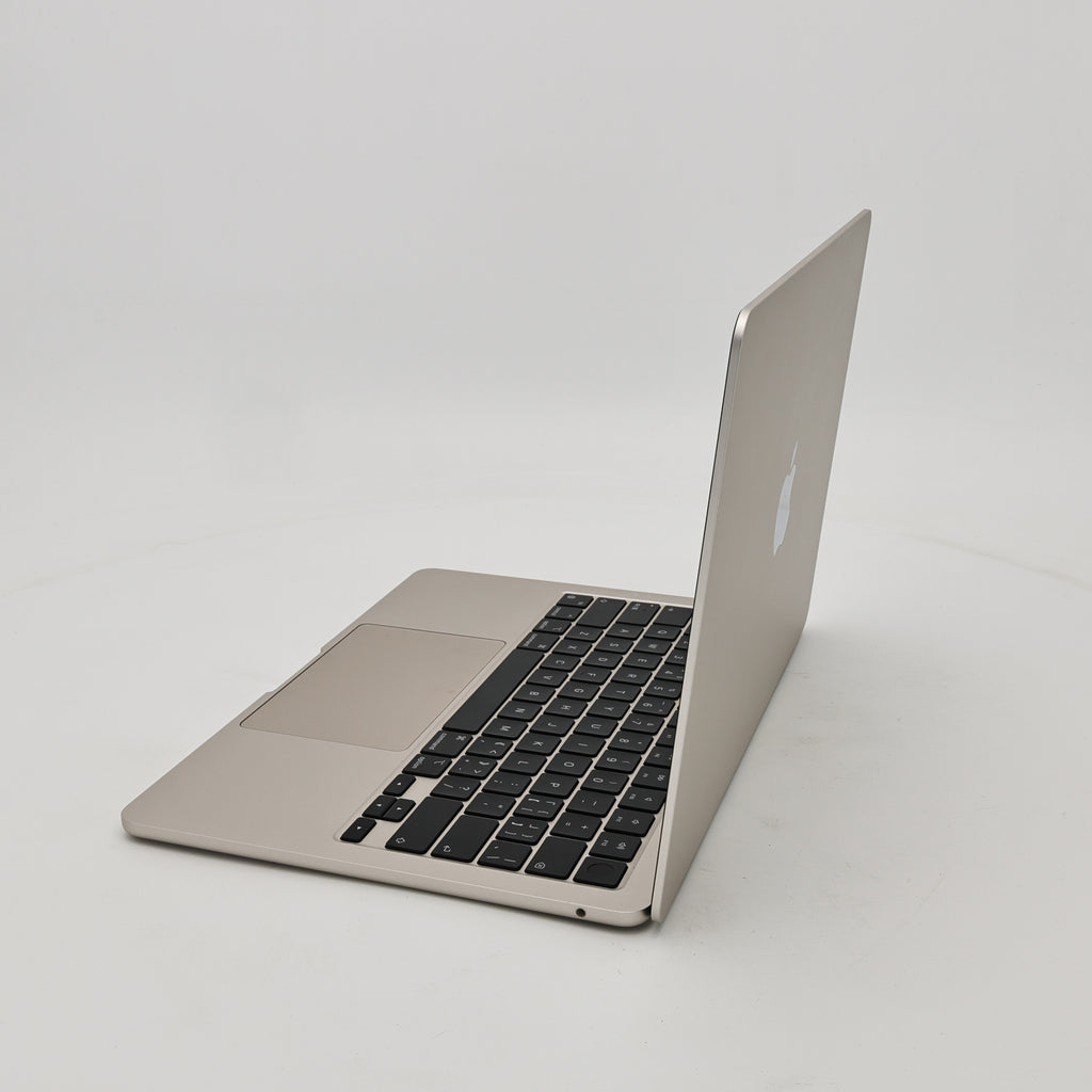 95新 Apple MacBook Air 22年 13寸 M2（8+8核） 8G RAM 512G SSD 星光色