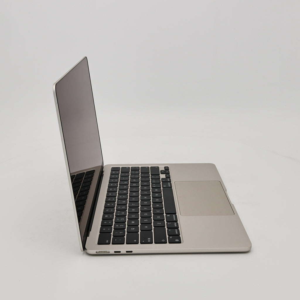 95新 Apple MacBook Air 22年 13寸 M2（8+8核） 8G RAM 512G SSD 星光色