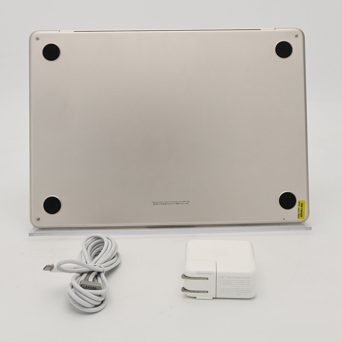95新 Apple MacBook Air 22年 13寸 M2（8+8核） 8G RAM 512G SSD 星光色