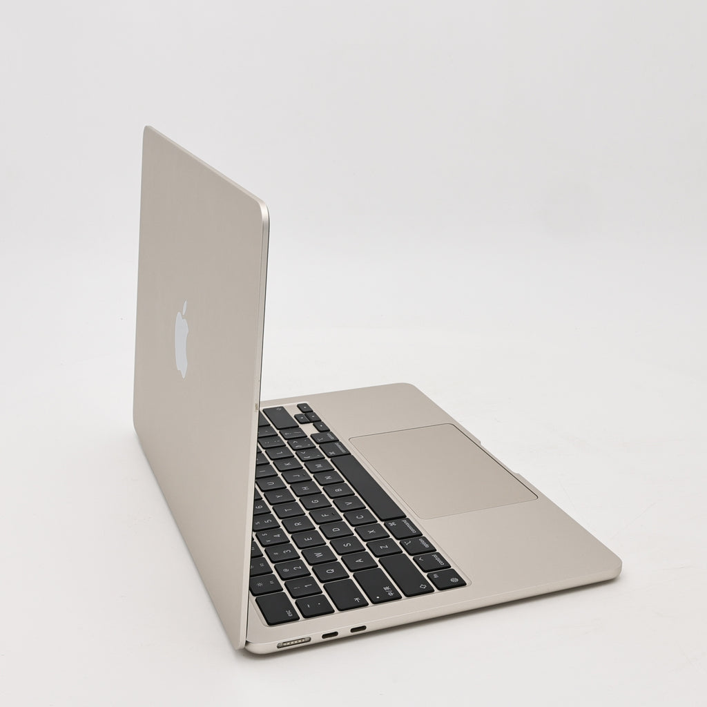 95新 Apple MacBook Air 22年 13寸 M2（8+10核） 8G RAM 512G SSD 星光色