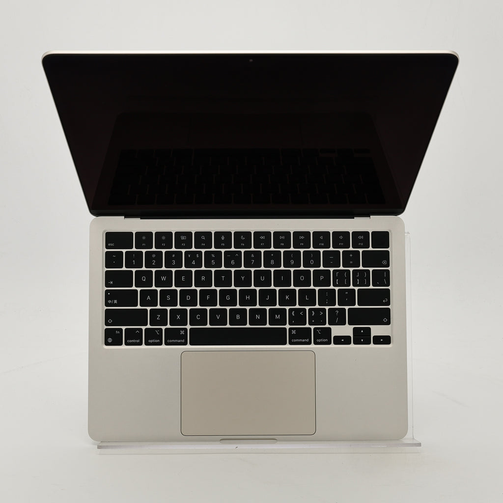 95新 Apple MacBook Air 22年 13寸 M2（8+8核） 16G RAM 256G SSD 星光色