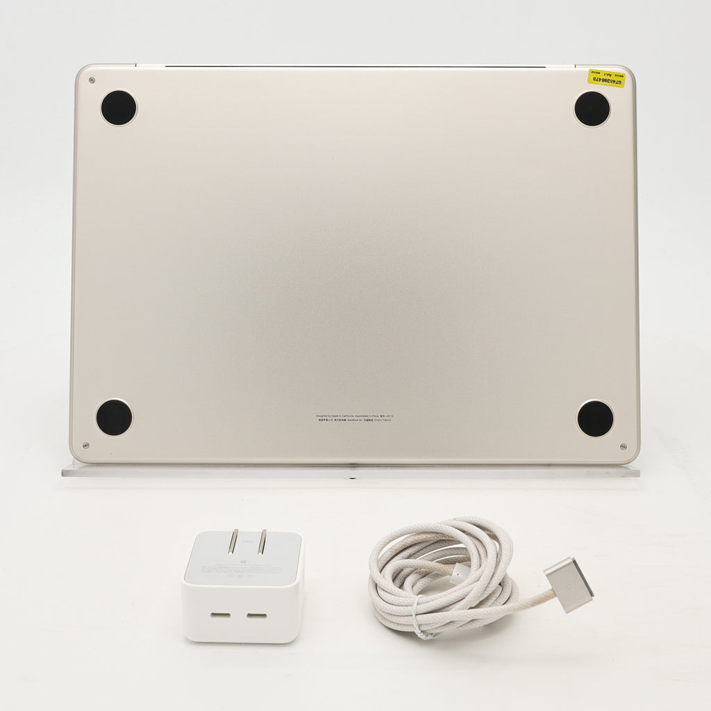 95新 Apple MacBook Air 24年 13寸 M3（8+10核） 8G RAM 512G SSD 星光色