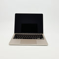 95新 Apple MacBook Air 22年 13寸 M2（8+8核） 16G RAM 256G SSD 星光色
