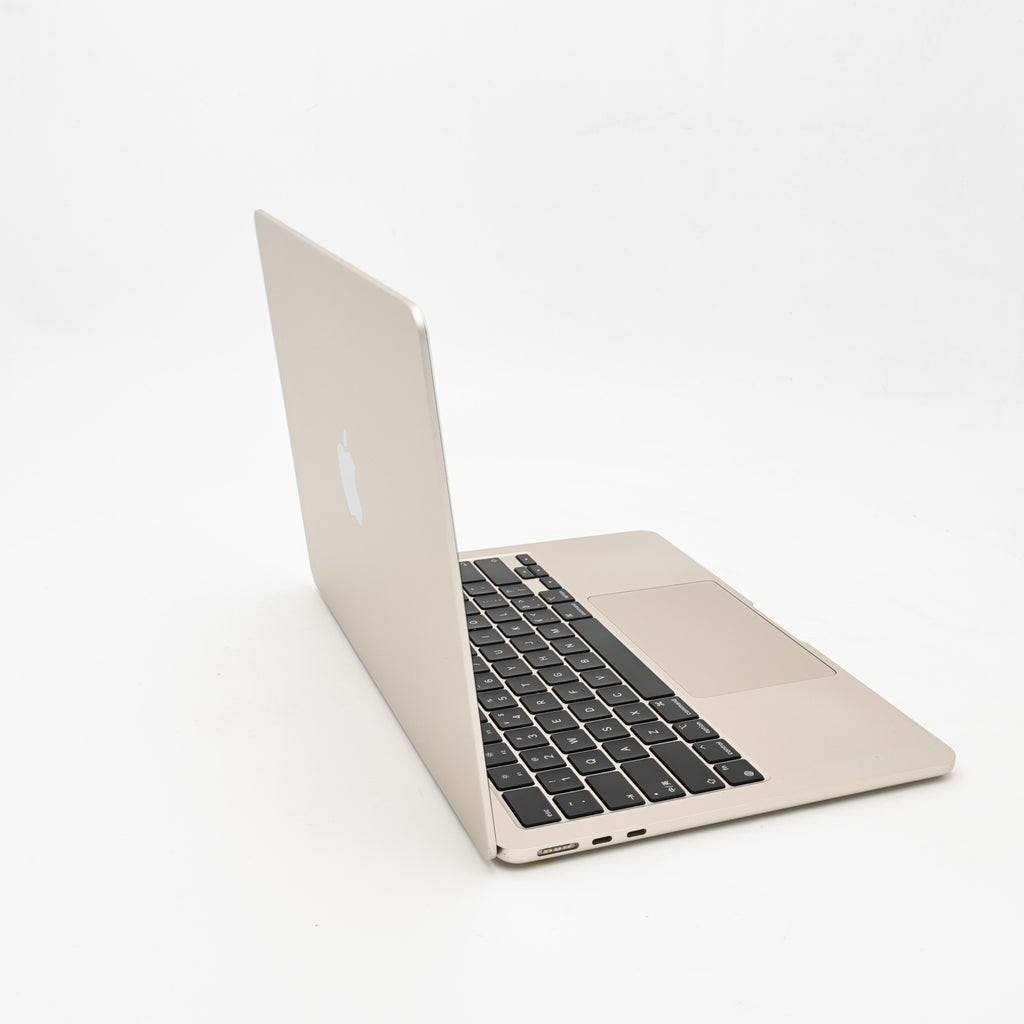 95新 Apple MacBook Air 22年 13寸 M2（8+8核） 8G RAM 256G SSD 星光色