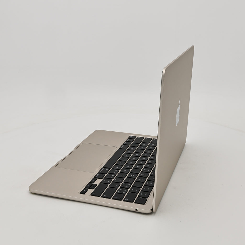 95新 Apple MacBook Air 22年 13寸 M2（8+8核） 8G RAM 256G SSD 星光色