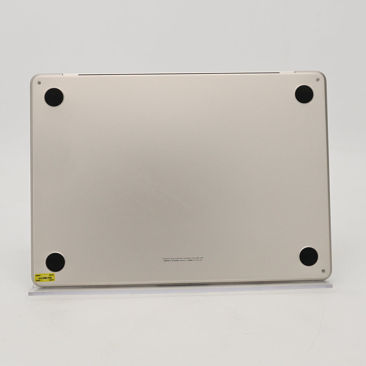 95新 Apple MacBook Air 22年 13寸 M2（8+8核） 8G RAM 256G SSD 星光色