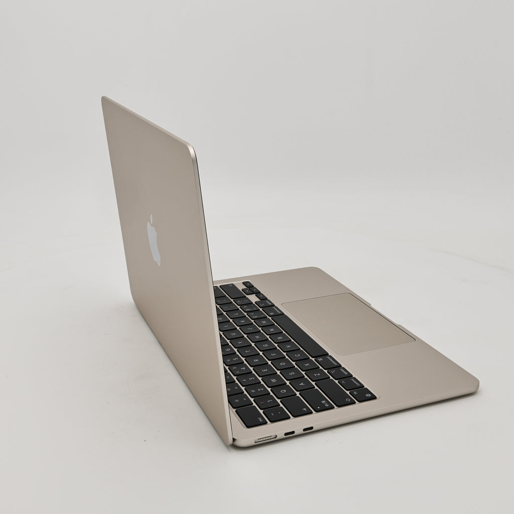 95新 Apple MacBook Air 22年 13寸 M2（8+8核） 8G RAM 256G SSD 星光色