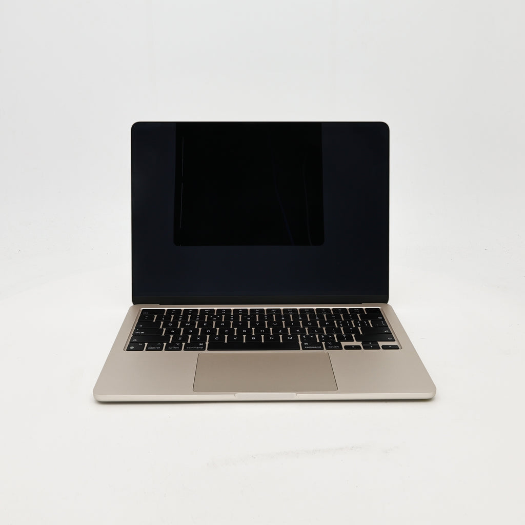 95新 Apple MacBook Air 22年 13寸 M2（8+8核） 8G RAM 256G SSD 星光色