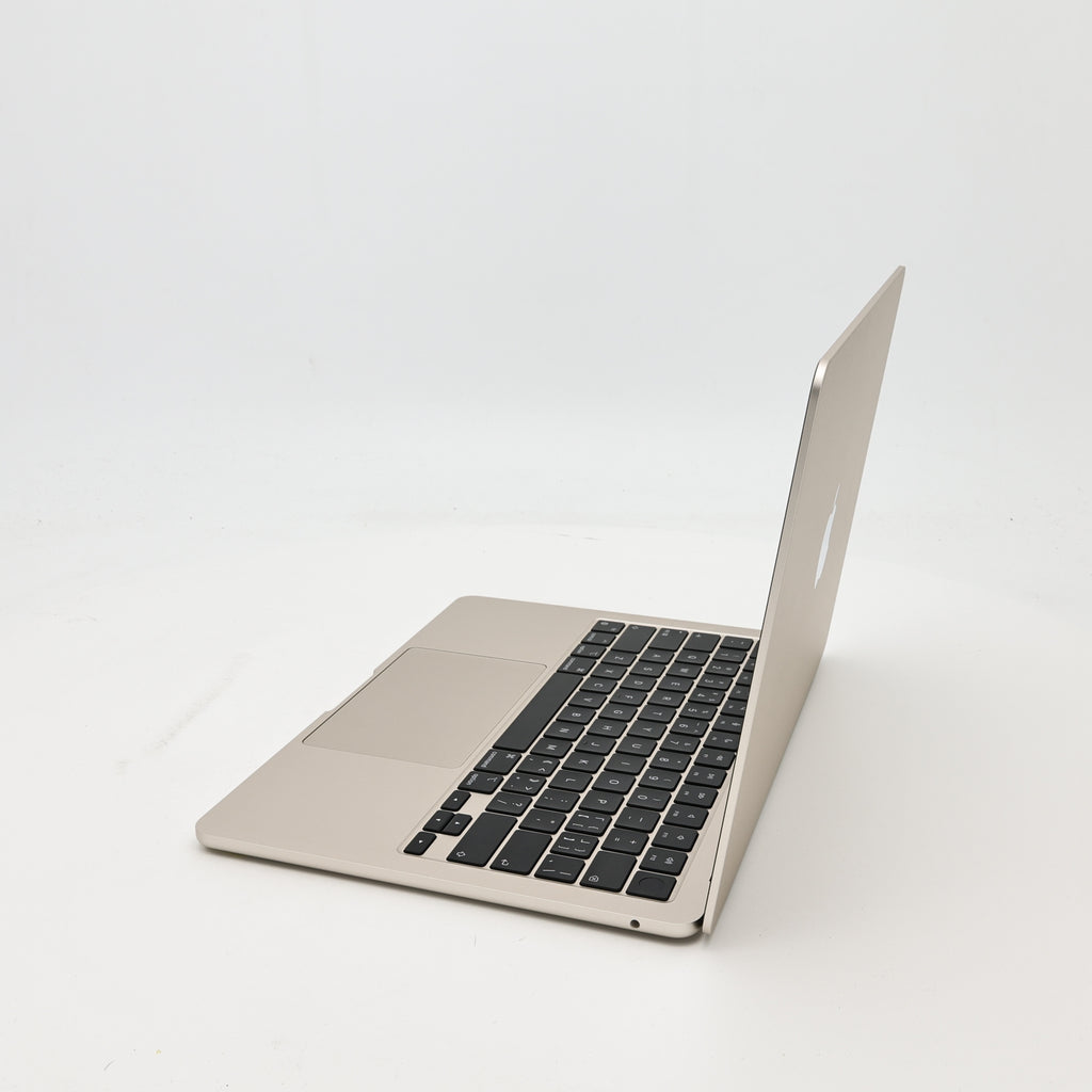 95新 Apple MacBook Air 22年 13寸 M2（8+8核） 8G RAM 256G SSD 星光色