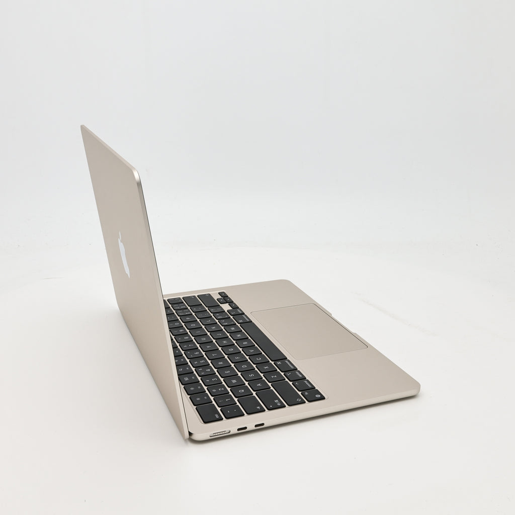 95新 Apple MacBook Air 22年 13寸 M2（8+8核） 8G RAM 256G SSD 星光色