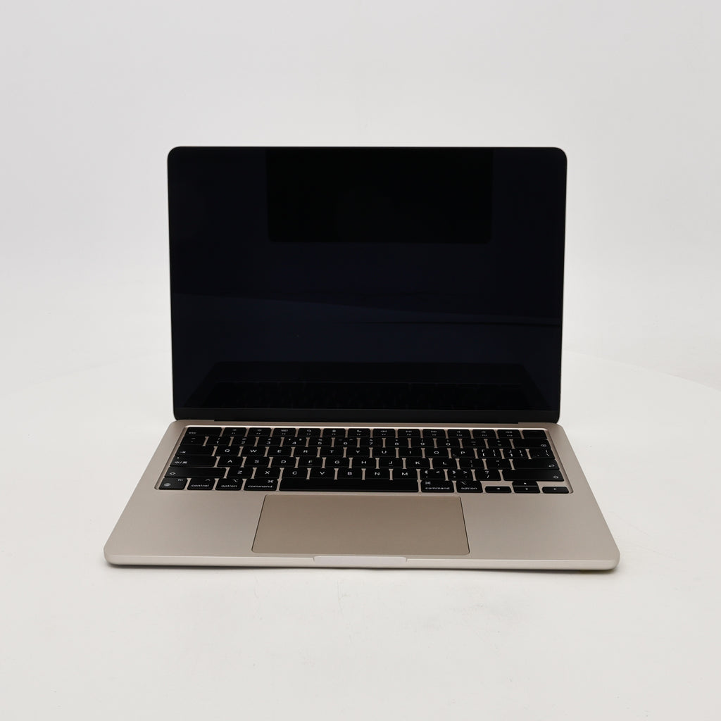 95新 Apple MacBook Air 22年 13寸 M2（8+10核） 16G RAM 256G SSD 星光色