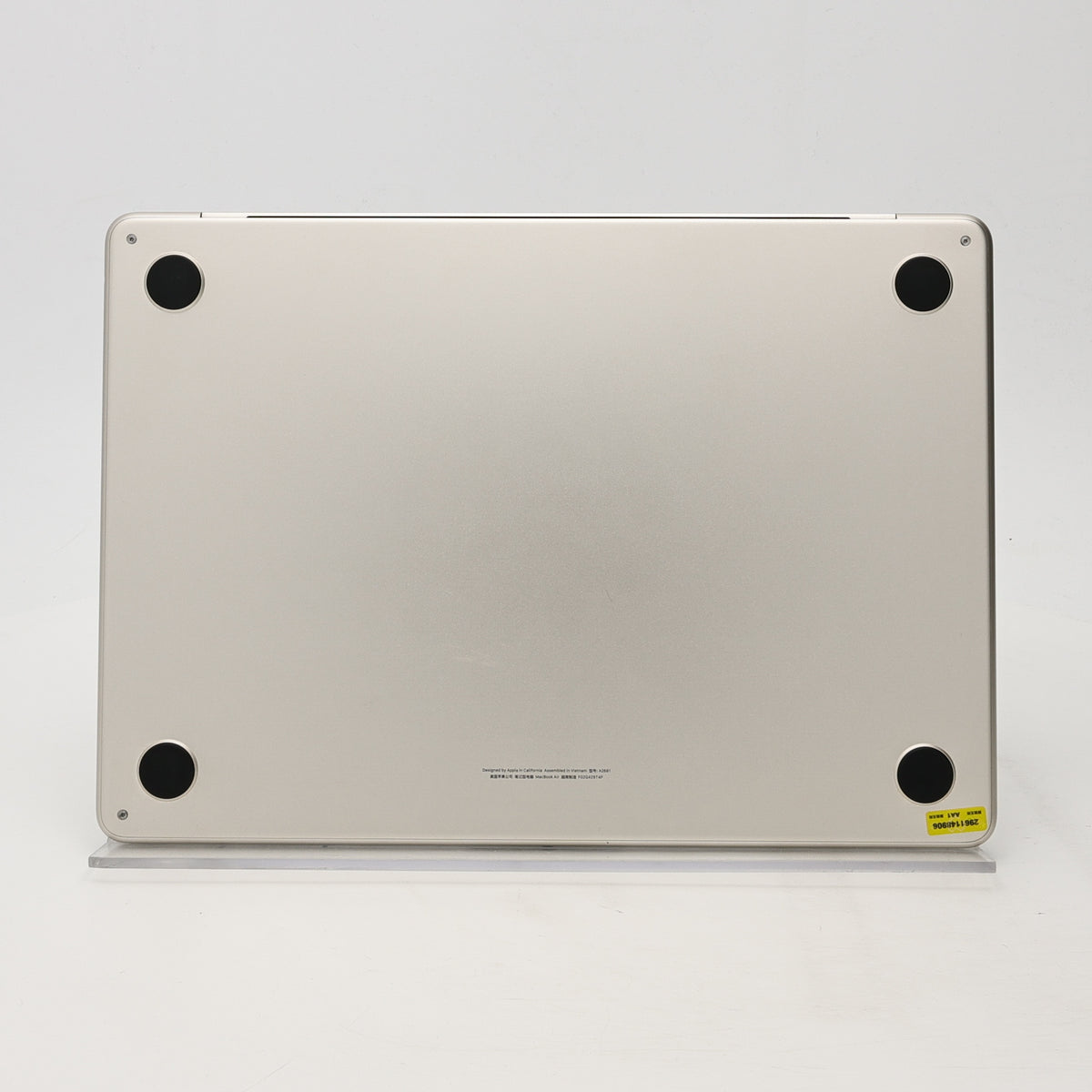 95新 Apple MacBook Air 22年 13寸 M2（8+8核） 8G RAM 256G SSD 星光色