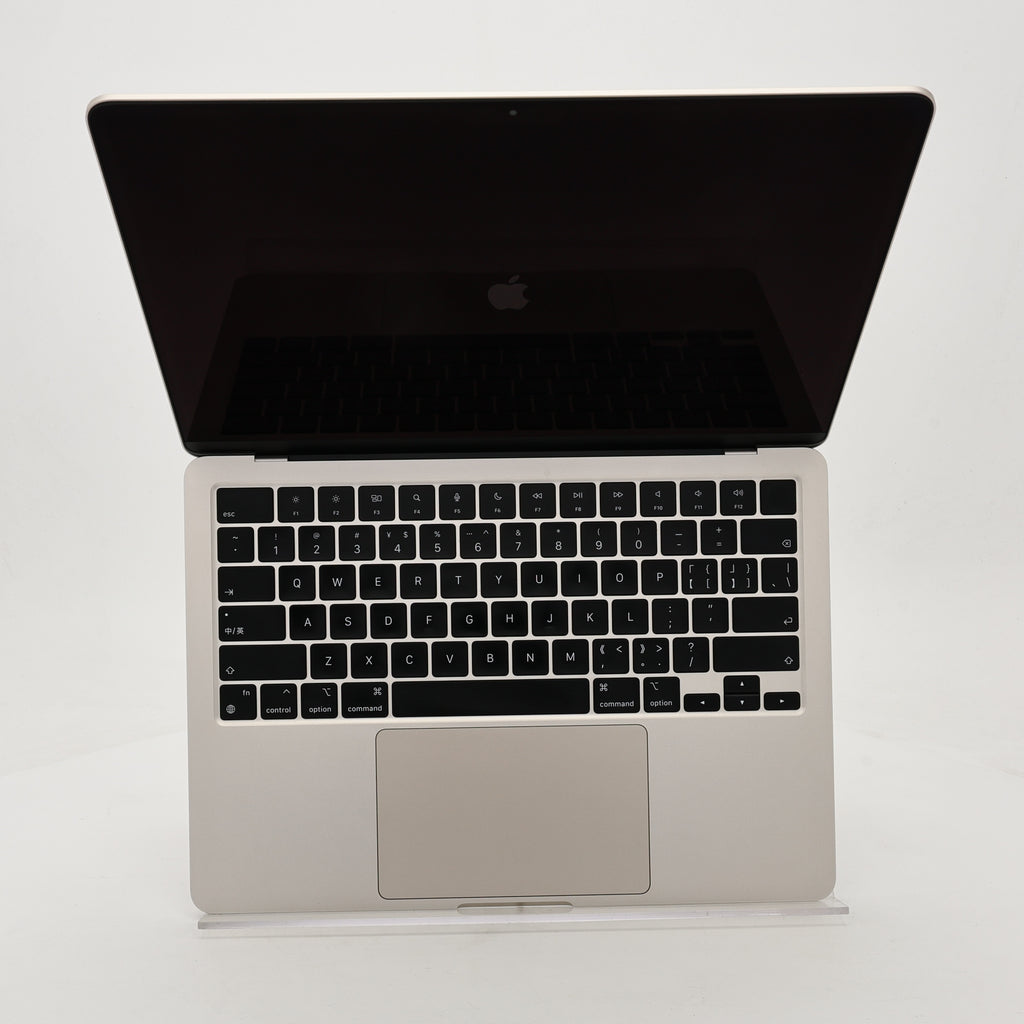 95新 Apple MacBook Air 22年 13寸 M2（8+8核） 8G RAM 256G SSD 星光色