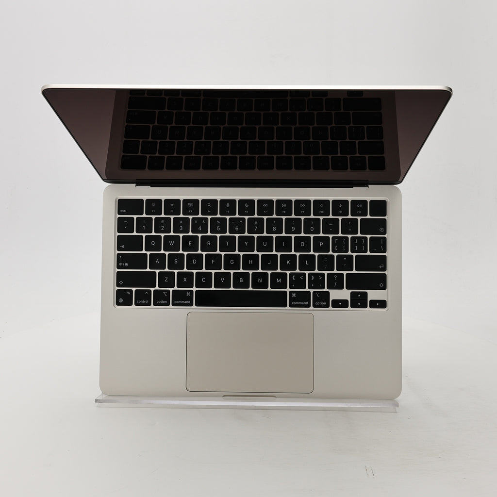 95新 Apple MacBook Air 22年 13寸 M2（8+8核） 8G RAM 256G SSD 星光色