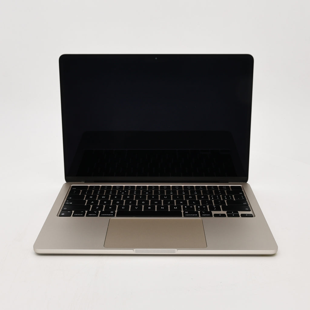95新 Apple MacBook Air 22年 13寸 M2（8+8核） 8G RAM 256G SSD 星光色