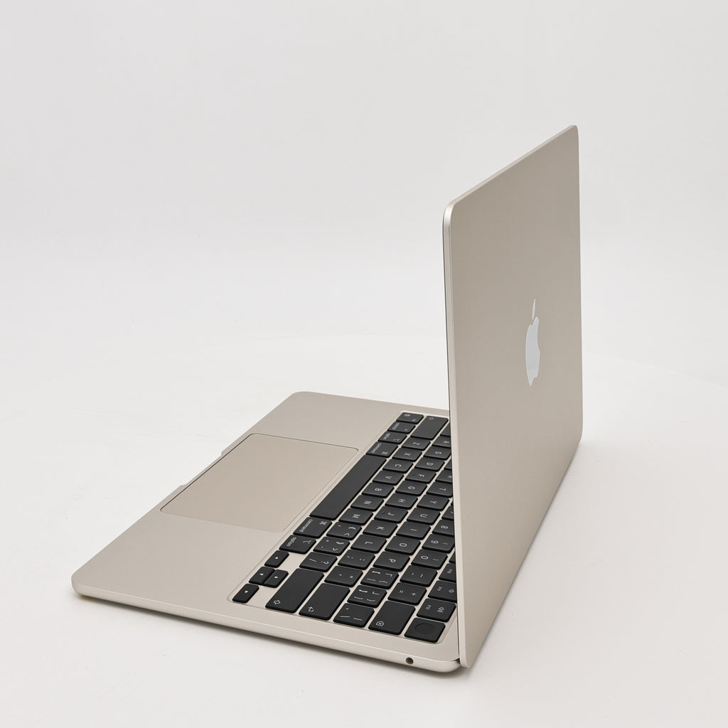 95新 Apple MacBook Air 22年 13寸 M2（8+8核） 8G RAM 256G SSD 星光色