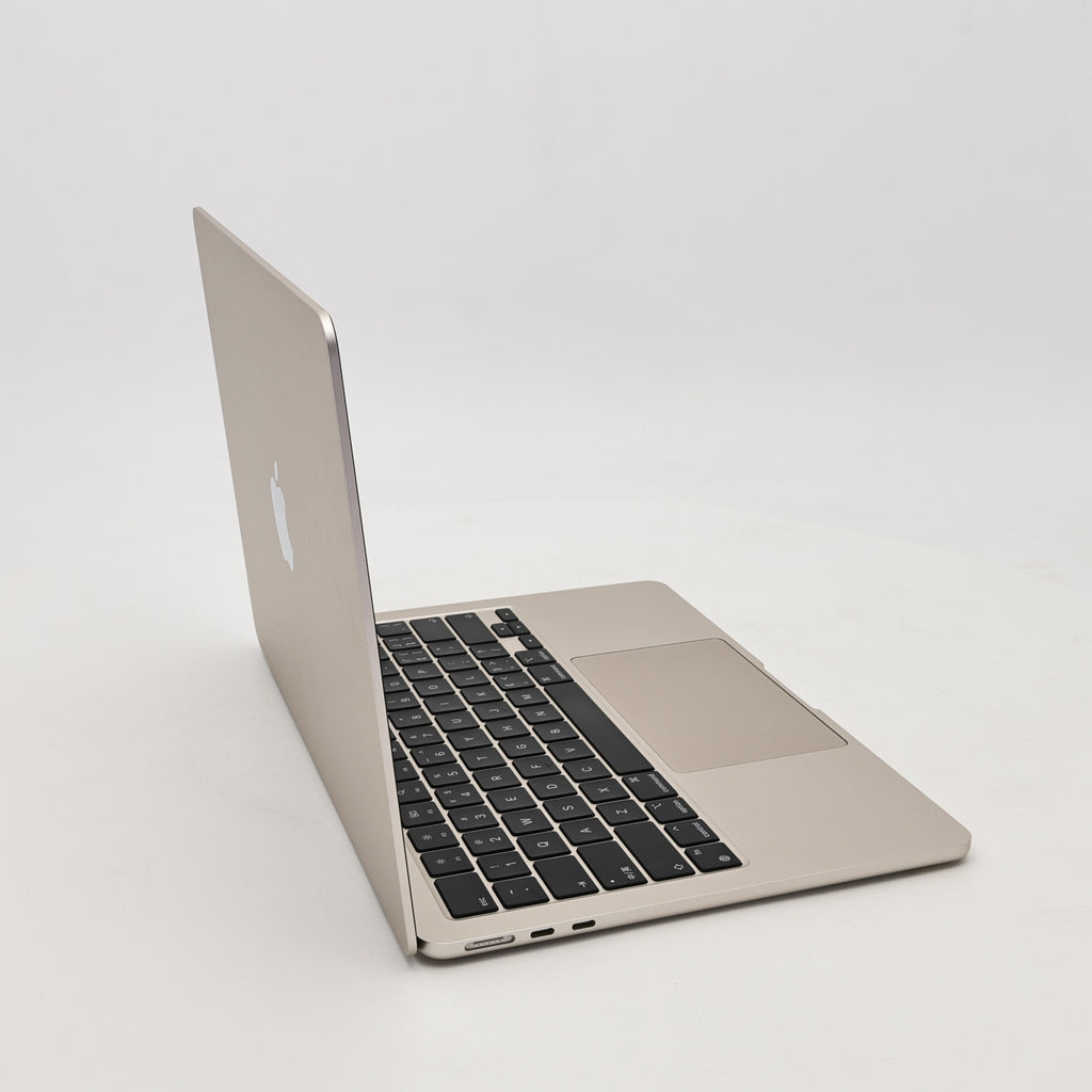 95新 Apple MacBook Air 22年 13寸 M2（8+8核） 8G RAM 256G SSD 星光色