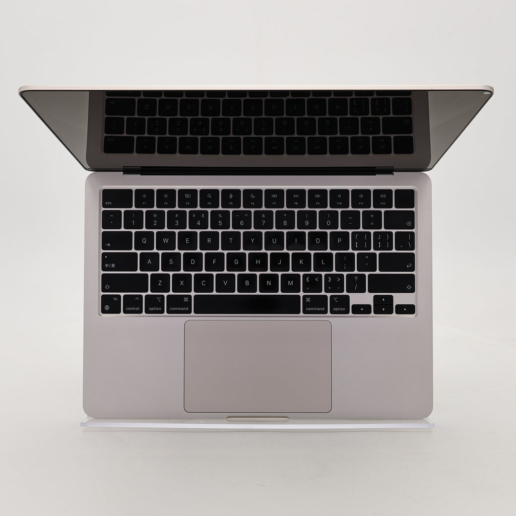 95新 Apple MacBook Air 22年 13寸 M2（8+8核） 8G RAM 256G SSD 星光色