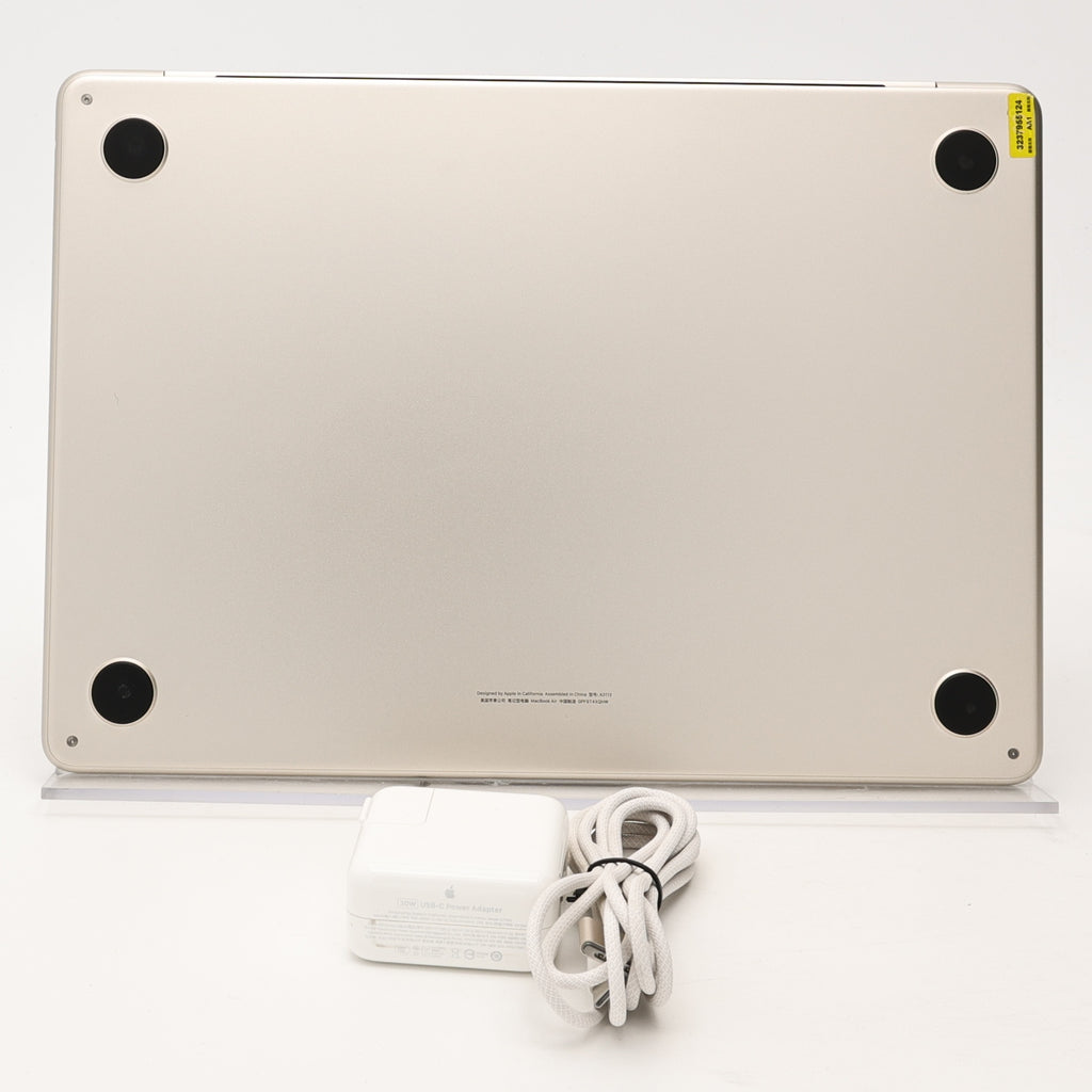 99新 Apple MacBook Air 24年 13寸 M3（8+8核） 8G RAM 256G SSD 星光色