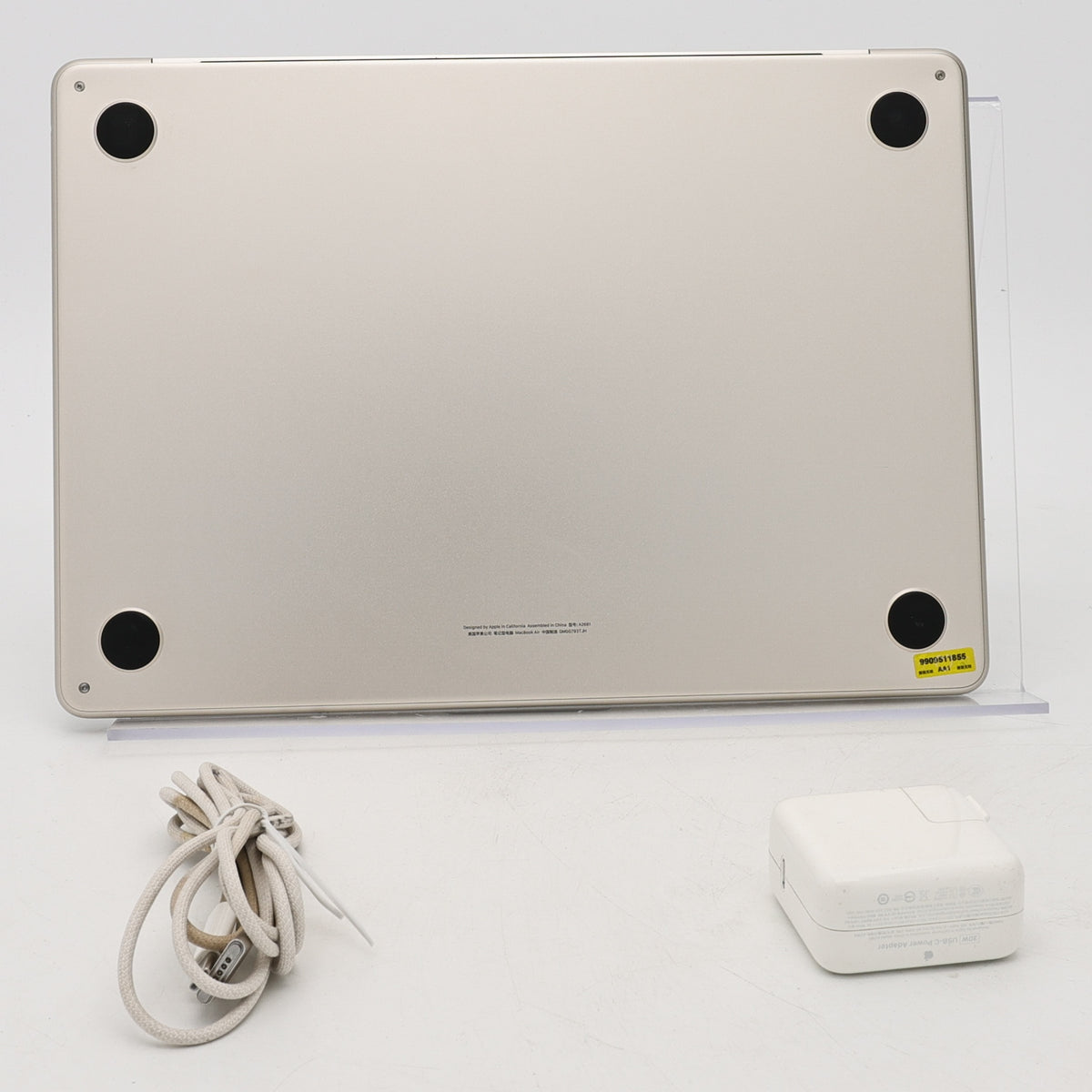 95新 Apple MacBook Air 22年 13寸 M2（8+8核） 8G RAM 256G SSD 星光色