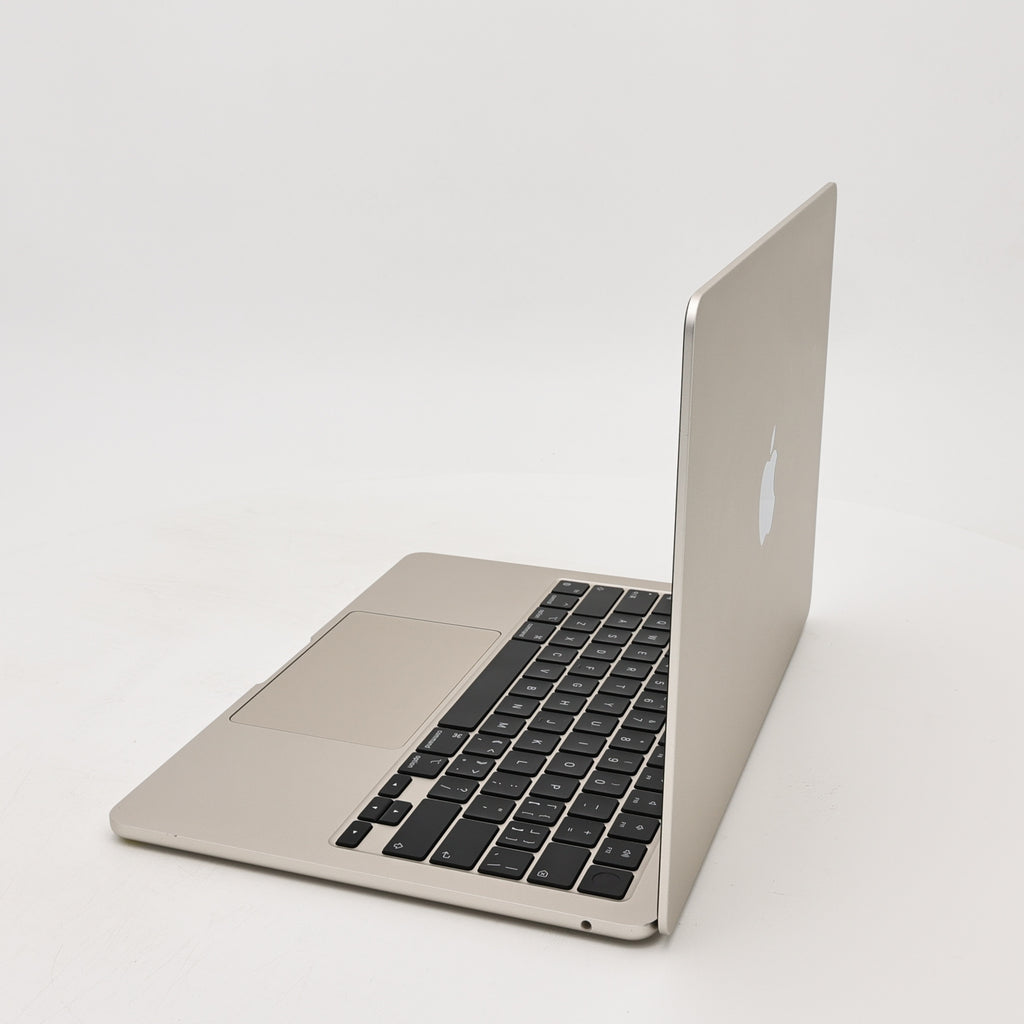 95新 Apple MacBook Air 22年 13寸 M2（8+8核） 8G RAM 256G SSD 星光色