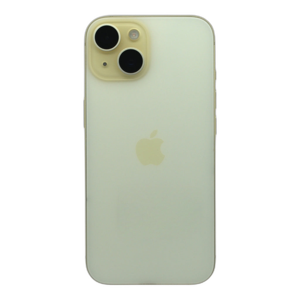 95新 Apple iPhone 15 128G 黃色 中國大陸版