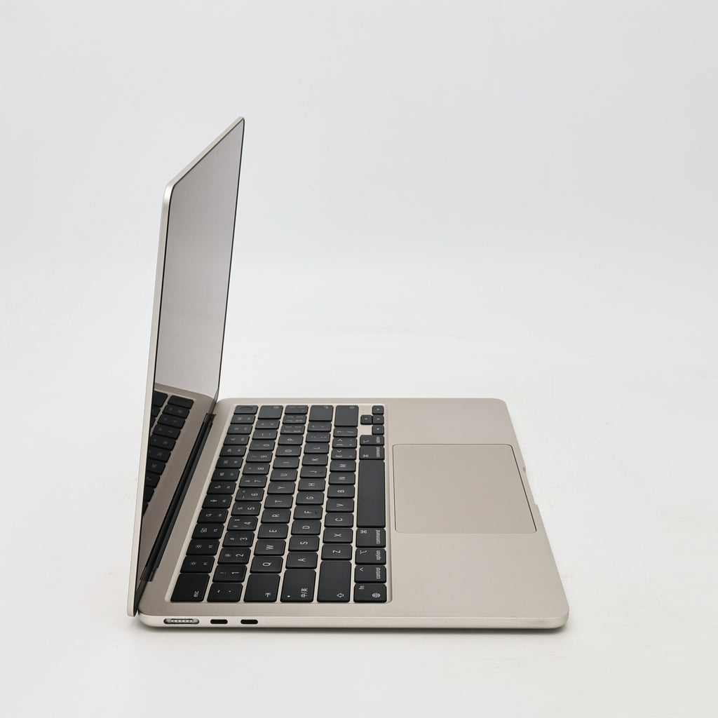 95新 Apple MacBook Air 22年 13寸 M2（8+10核） 8G RAM 512G SSD 星光色