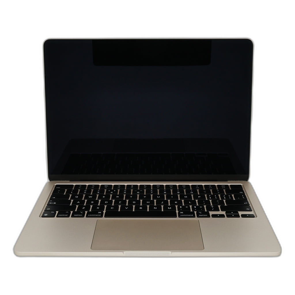 95新 Apple MacBook Air 22年 13寸 M2（8+8核） 8G RAM 256G SSD 星光色