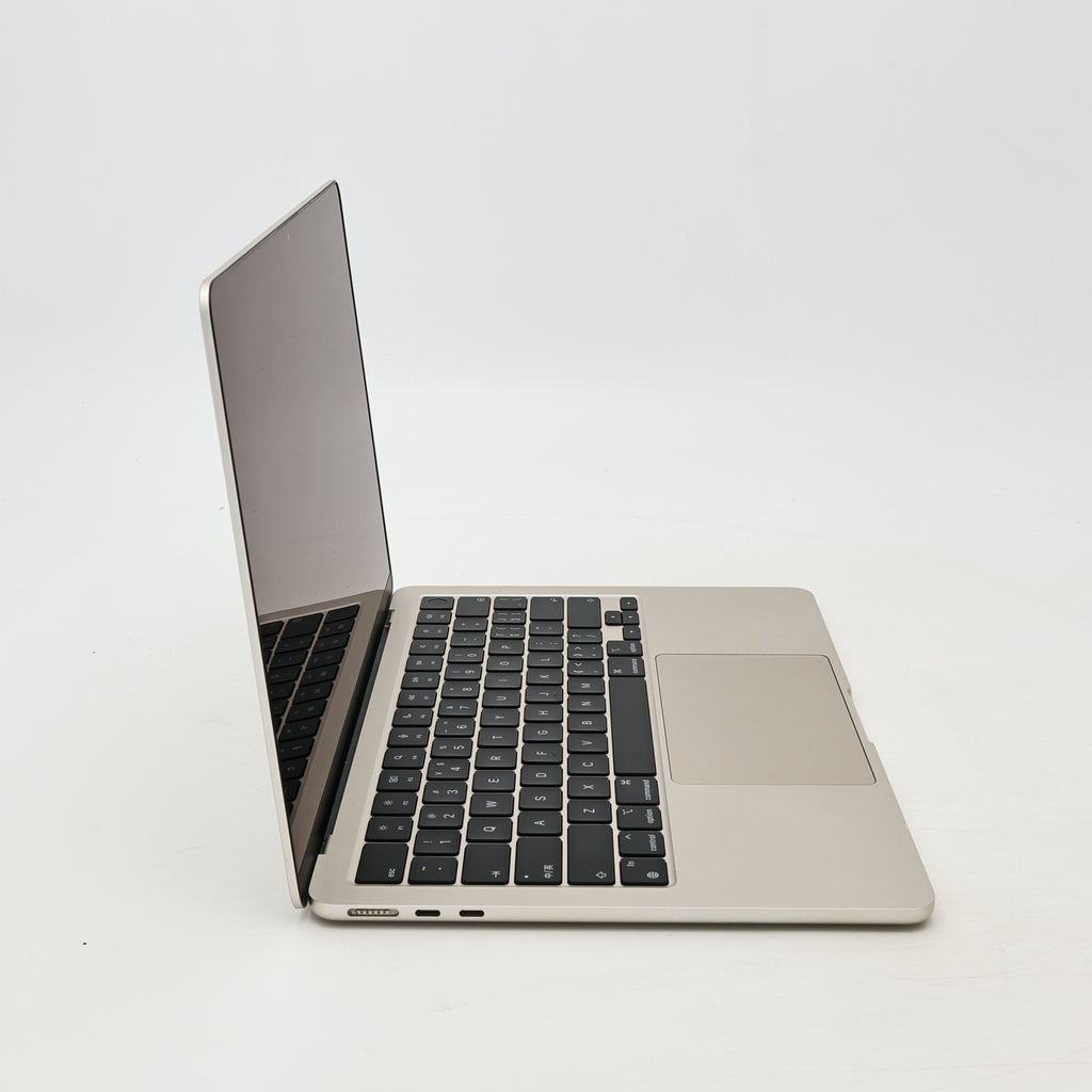 95新 Apple MacBook Air 22年 13寸 M2（8+8核） 8G RAM 256G SSD 星光色
