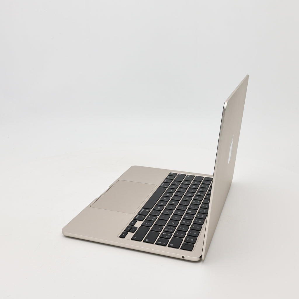 95新 Apple MacBook Air 22年 13寸 M2（8+8核） 8G RAM 256G SSD 星光色