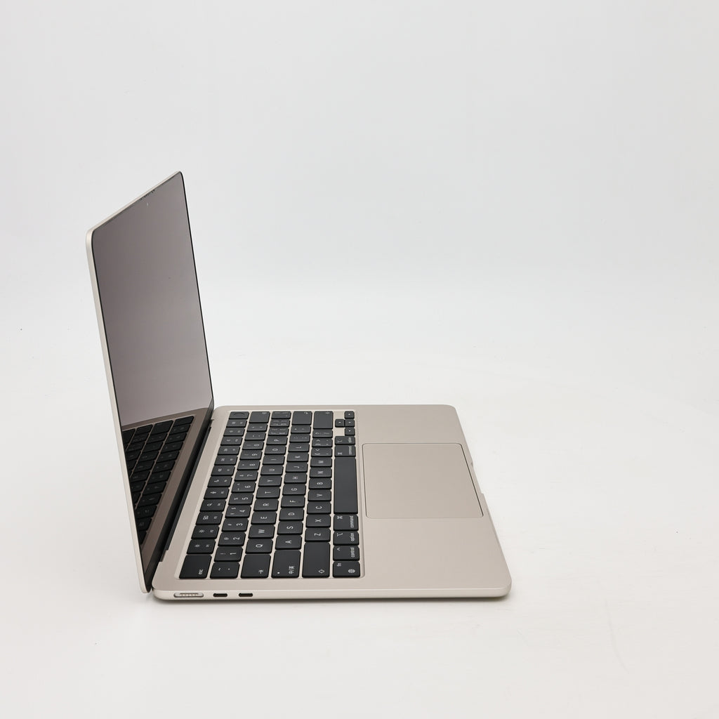 95新 Apple MacBook Air 22年 13寸 M2（8+8核） 8G RAM 256G SSD 星光色