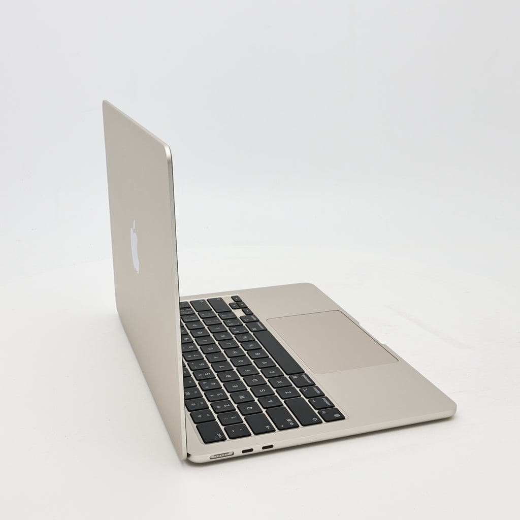 95新 Apple MacBook Air 22年 13寸 M2（8+8核） 16G RAM 256G SSD 星光色