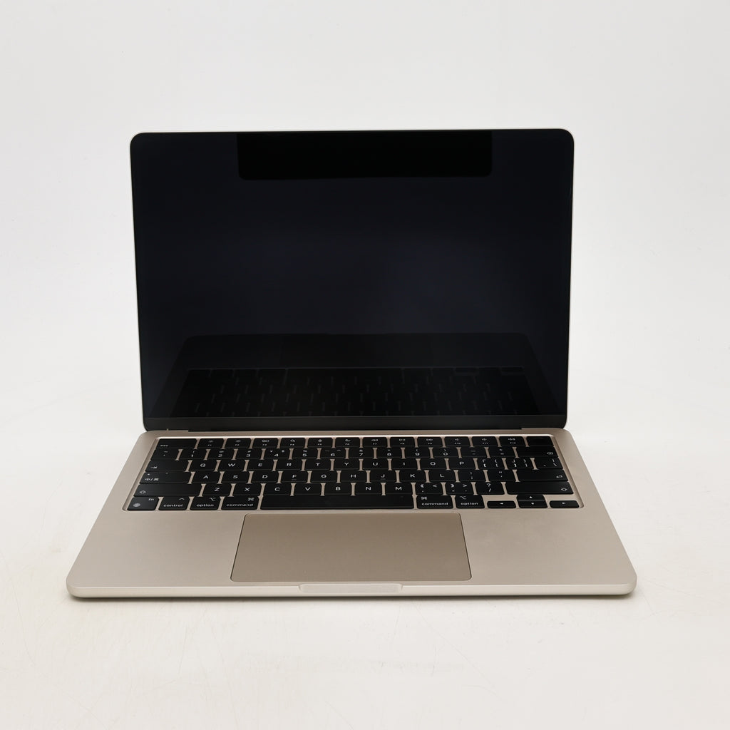 95新 Apple MacBook Air 22年 13寸 M2（8+8核） 16G RAM 256G SSD 星光色