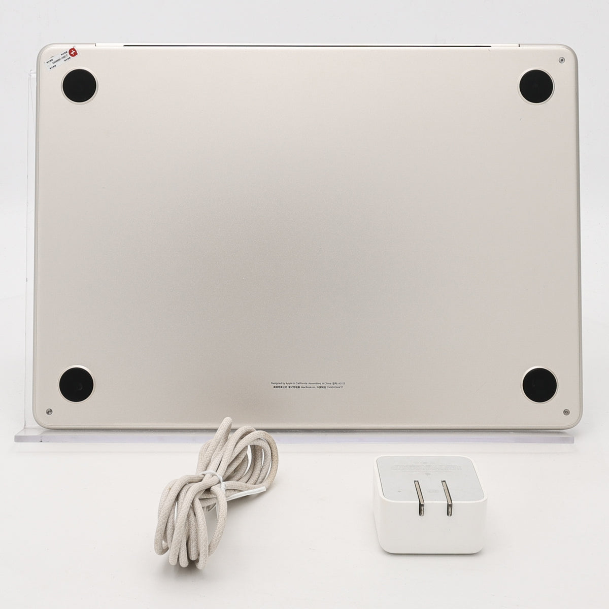 95新 Apple MacBook Air 24年 13寸 M3（8+10核） 8G RAM 512G SSD 星光色