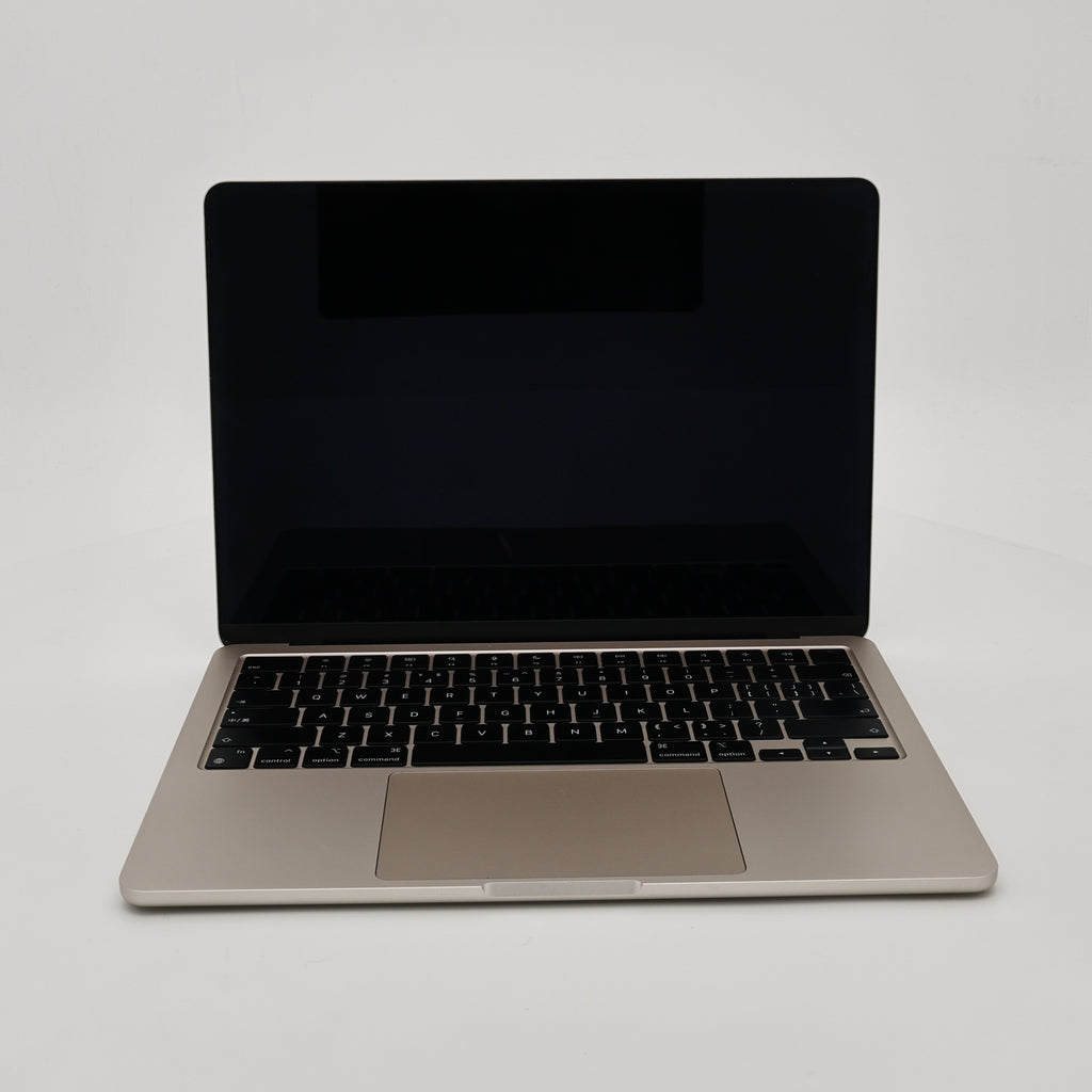 95新 Apple MacBook Air 22年 13寸 M2（8+8核） 8G RAM 256G SSD 星光色