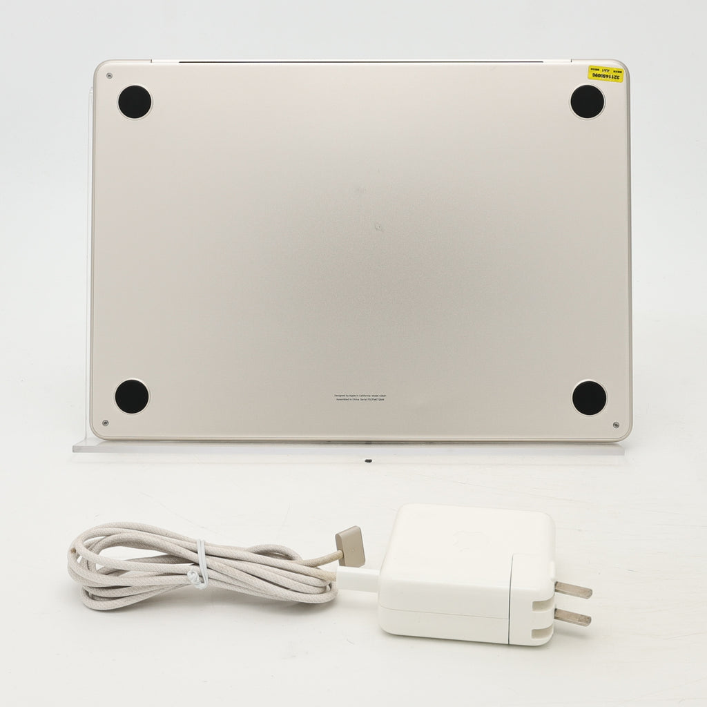 95新 Apple MacBook Air 22年 13寸 M2（8+10核） 8G RAM 512G SSD 星光色