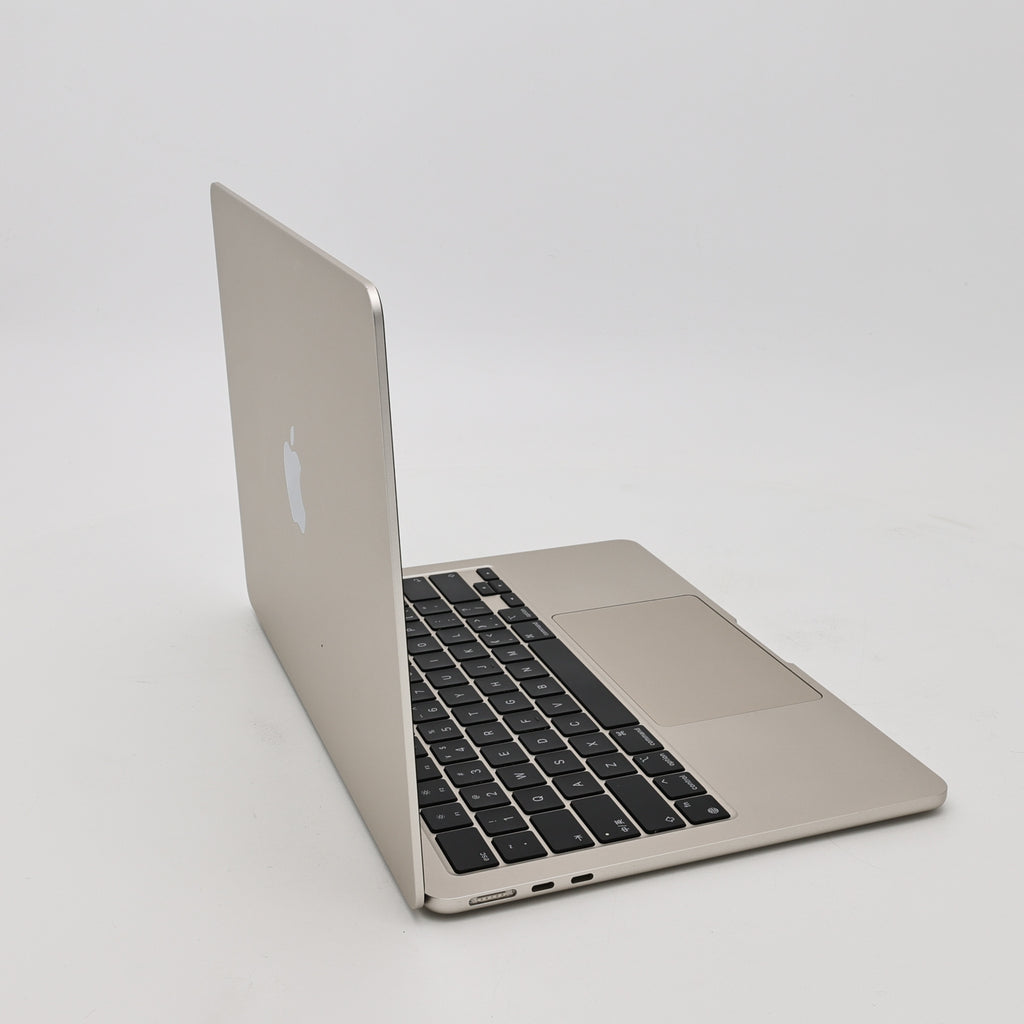 95新 Apple MacBook Air 22年 13寸 M2（8+8核） 8G RAM 256G SSD 星光色