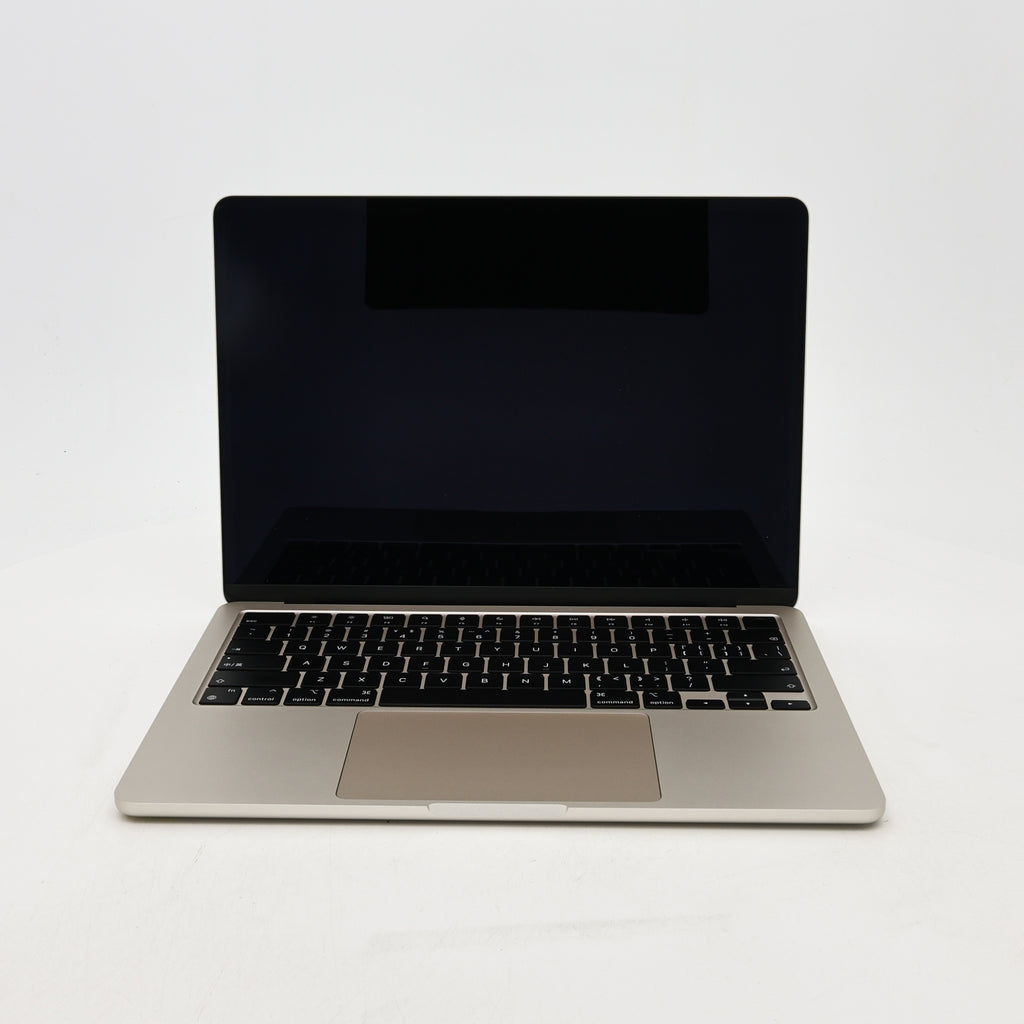 95新 Apple MacBook Air 22年 13寸 M2（8+8核） 16G RAM 256G SSD 星光色
