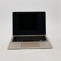95新 Apple MacBook Air 22年 13寸 M2（8+8核） 8G RAM 256G SSD 星光色