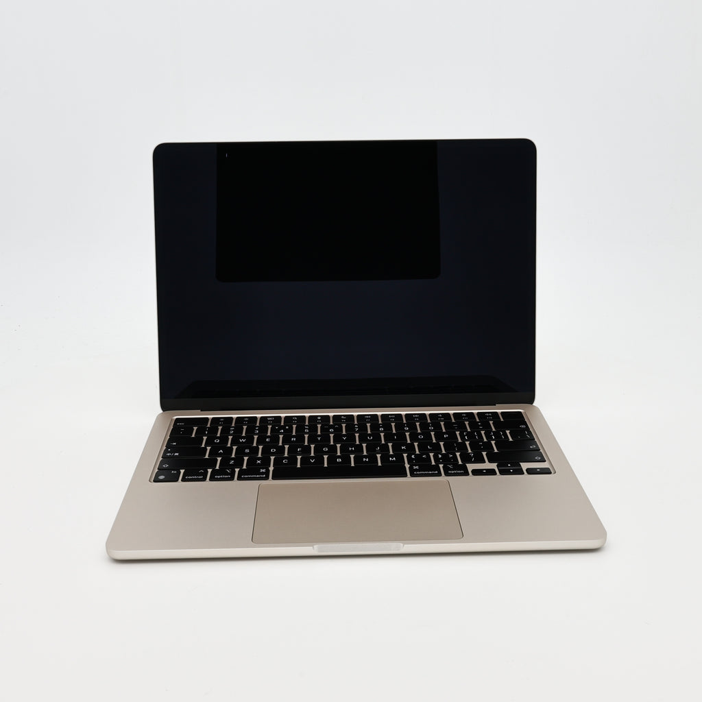 99新 Apple MacBook Air 22年 13寸 M2（8+8核） 8G RAM 256G SSD 星光色