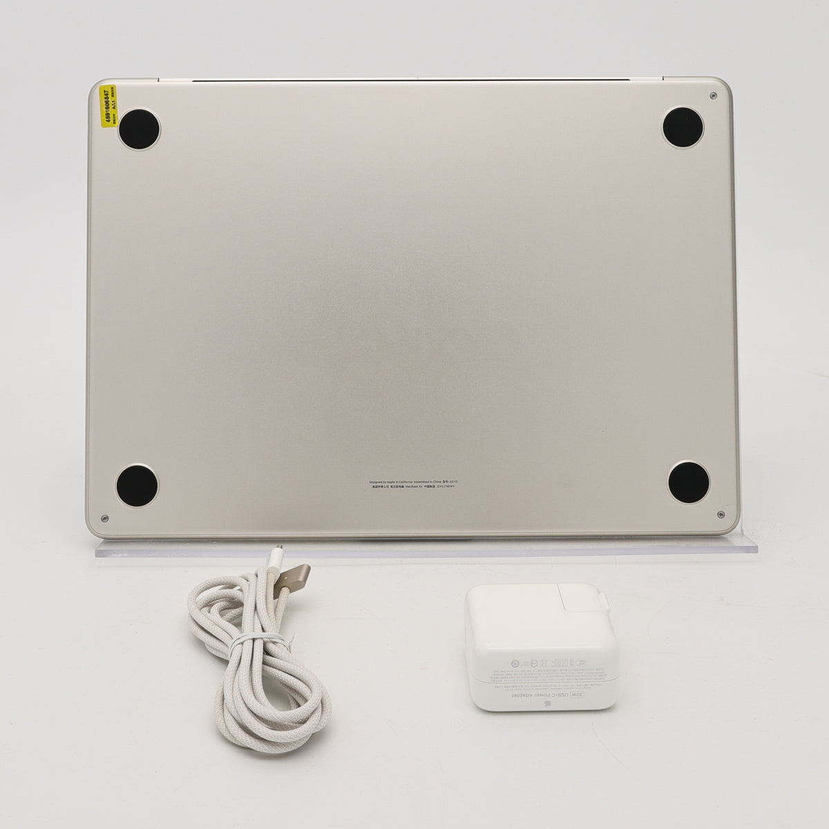95新 Apple MacBook Air 24年 13寸 M3（8+8核） 8G RAM 256G SSD 星光色