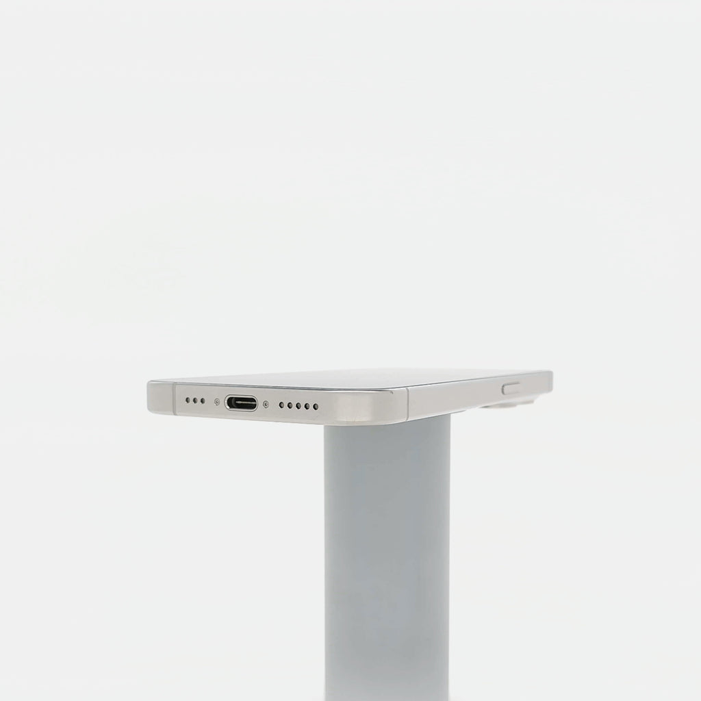 95新 Apple iPhone 15 Pro 128G 白色鈦金屬 中國大陸版