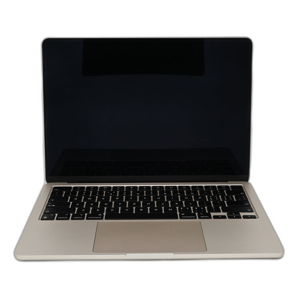95新 Apple MacBook Air 22年 13寸 M2（8+8核） 8G RAM 256G SSD 星光色