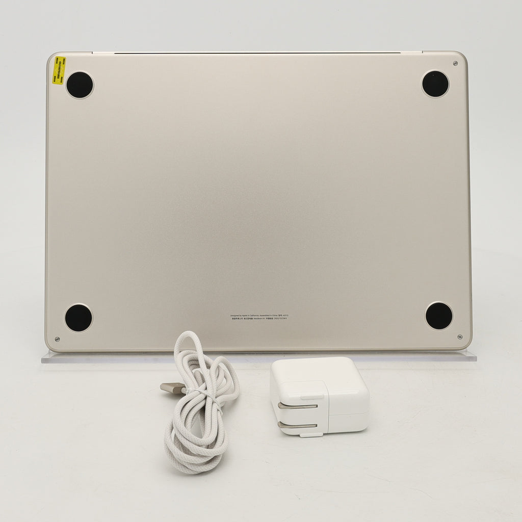 95新 Apple MacBook Air 24年 13寸 M3（8+8核） 8G RAM 256G SSD 星光色