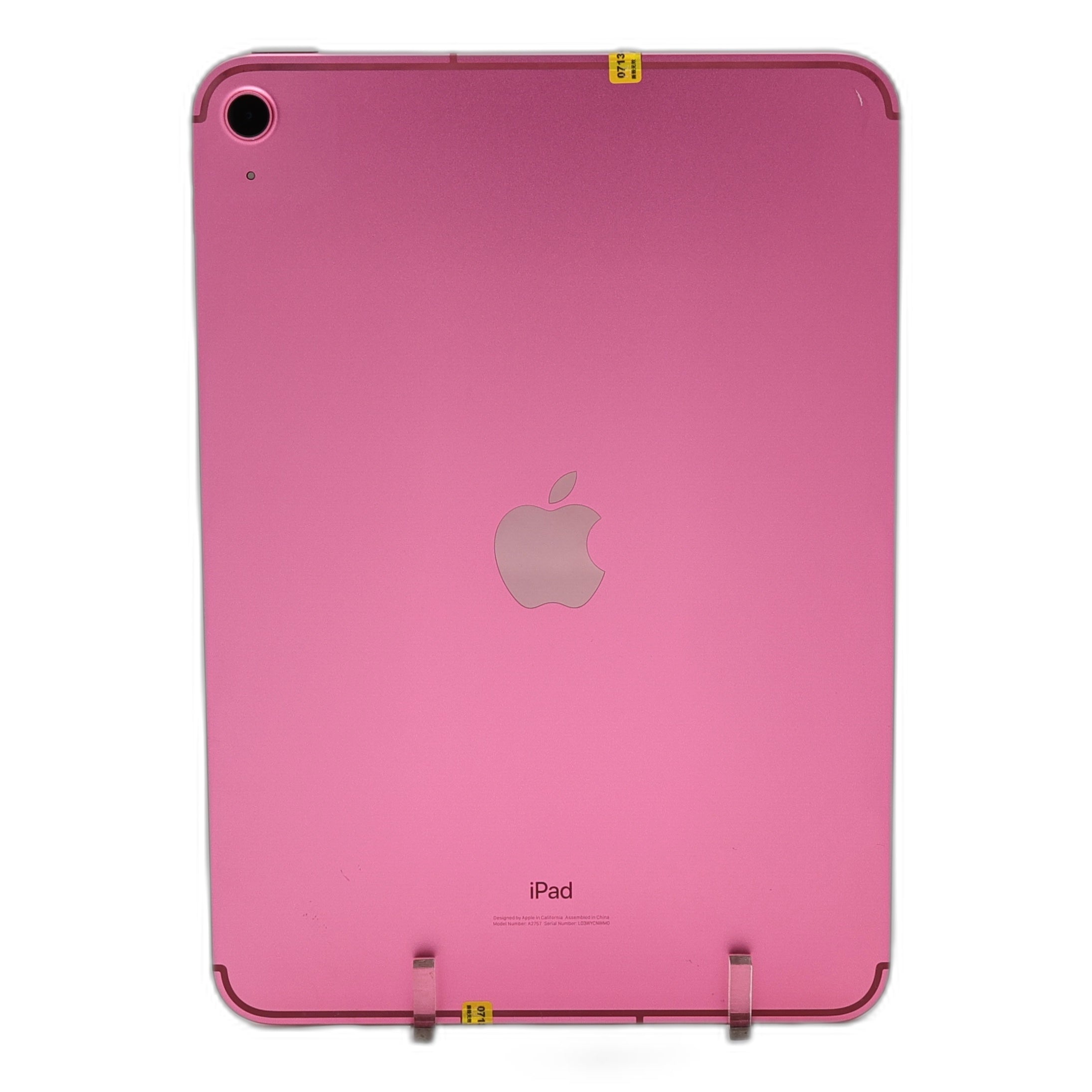 95新 Apple iPad 10代 256G 粉紅色 WIFI+5G