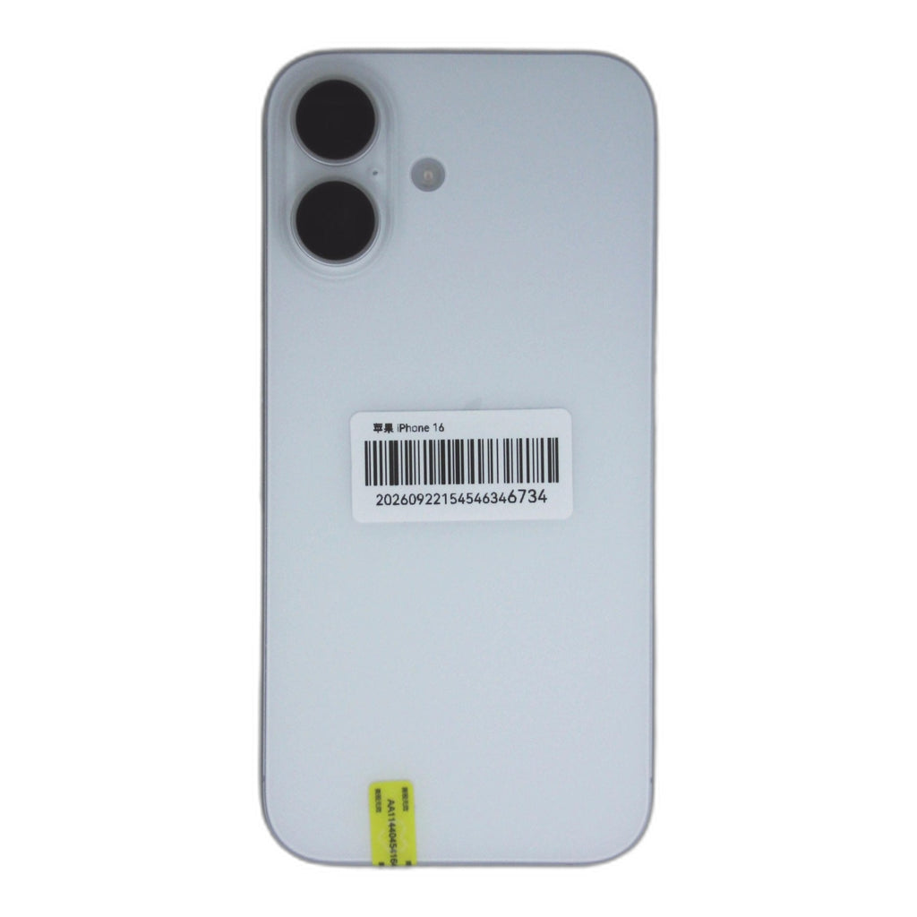 99新 Apple iPhone 16 128G 白色 中國大陸版