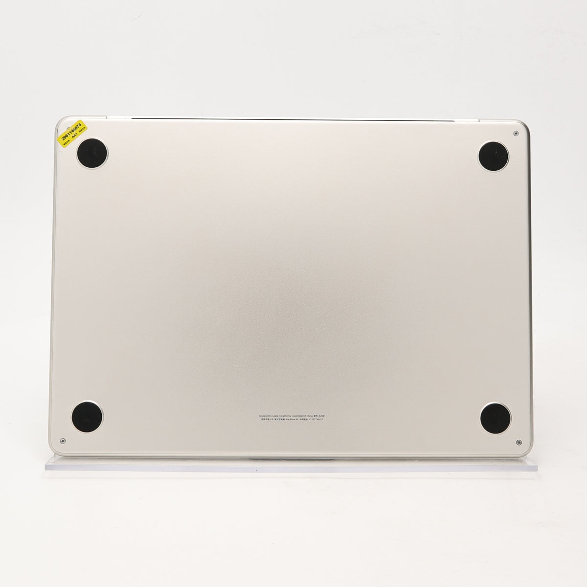 95新 Apple MacBook Air 22年 13寸 M2（8+8核） 8G RAM 256G SSD 星光色
