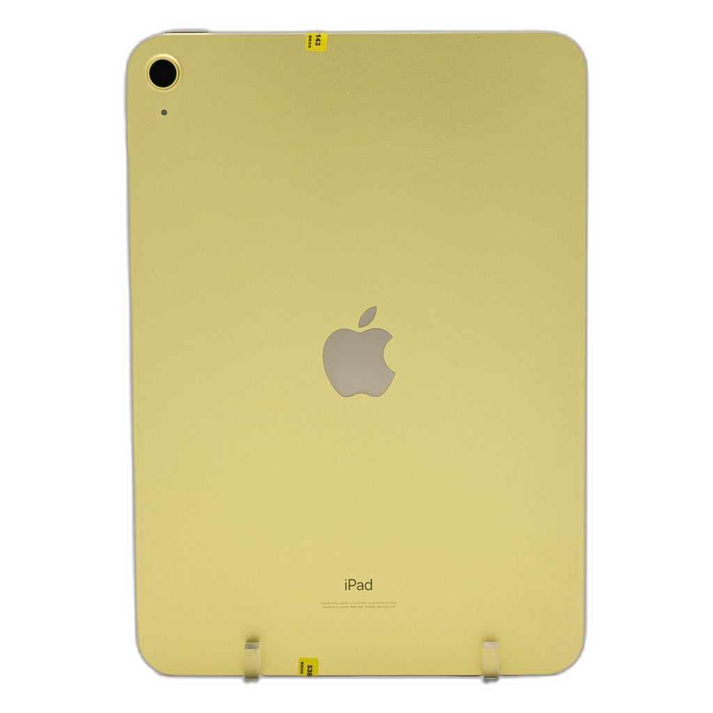 95新 Apple iPad 10代 64G 黃色 WIFI
