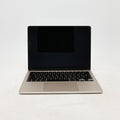 95新 Apple MacBook Air 22年 13寸 M2（8+8核） 8G RAM 256G SSD 星光色