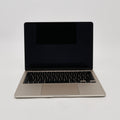 95新 Apple MacBook Air 24年 13寸 M3（8+8核） 8G RAM 256G SSD 星光色